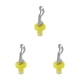 thumbnail image 2 of Matsuzay Copas de vino livianas y elegantes para entusiastas del vino Copas de vino de plástico Copas de vino Tapón Botella sellada Amarillo y Type1 NO1, 2 of 6