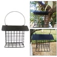 thumbnail image 3 of Comedero para Pájaros Colgante de Metal Premium a Prueba de Ardillas Comedero para Pájaros Silvestres Resistente Jaula de Metal Guardia Choza para Páj Soledad casa nido de pájaro, 3 of 10