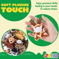 thumbnail image 4 of 24 minijuguetes de peluche Joyin con forma de animal de safari, de 4 a 6 cm, 4 of 8