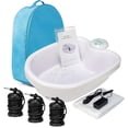 thumbnail image 1 of VnioLife Máquina de desintoxicación de baño de pies iónico, Spa de desintoxicación de pies de iones para uso doméstico Salón de belleza Beauty SPA Club con 100 revestimientos, bolsa de transporte con, 1 of 5