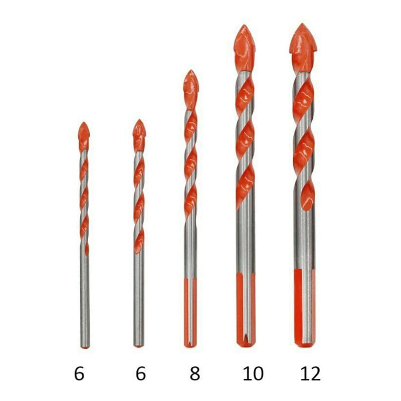 Details about   5/7PCS Multifunctional Drill Bits Ceramic wall Glass Punching Hole Working Sets 