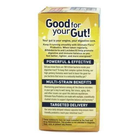 Renew Life - Ultimate Flora Probiotic Extra Care 50 Billion - 40 Vegetarian Capsules