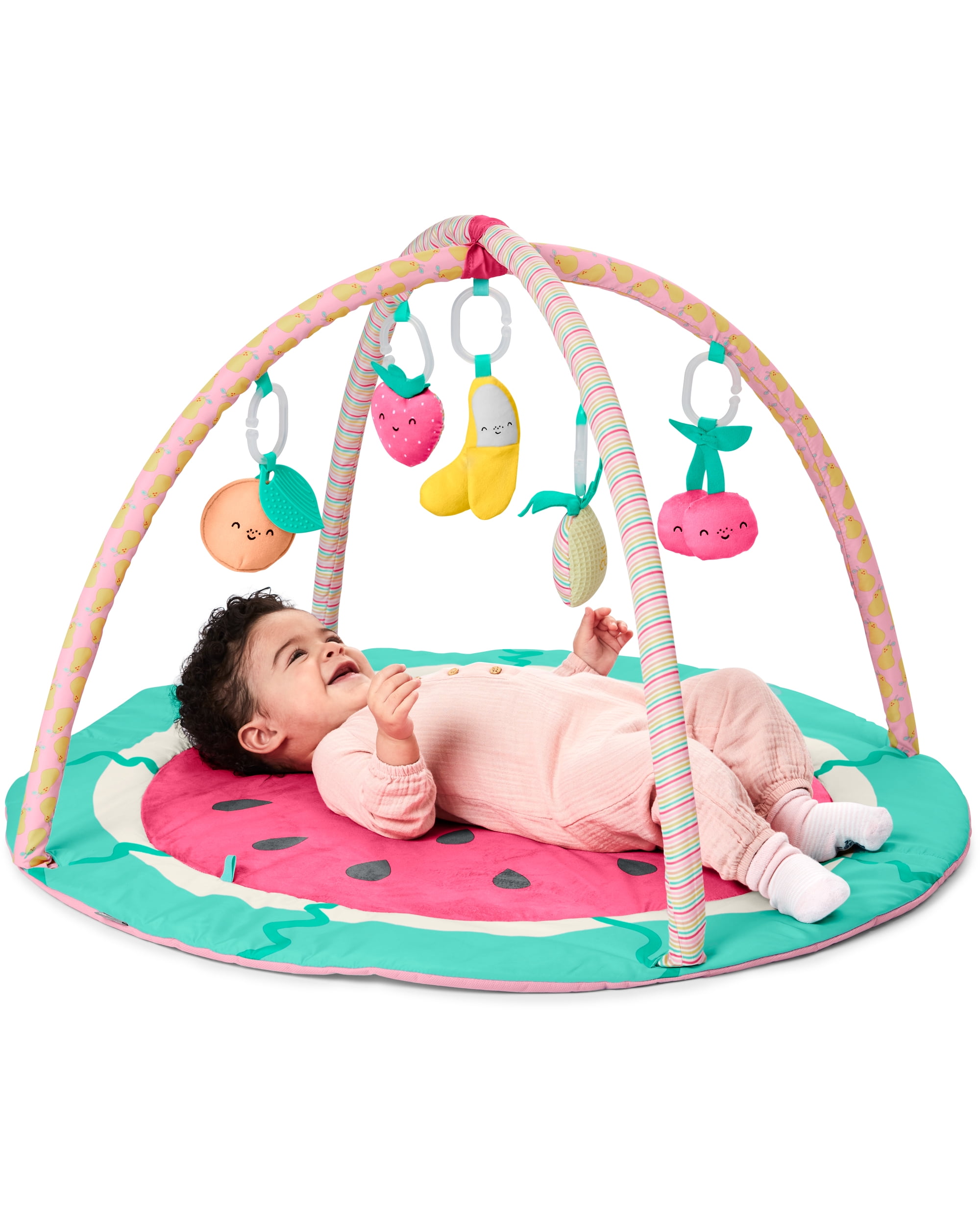 Skip Hop Fruity Fun Activity Play Gym, Pink, Age 0-2y, Baby Gyms