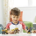 thumbnail image 3 of Paquete de 3 figuras convertibles de Transformers Dinobot Adventures, Dinobot Squad Grimlock, Dinobot Snarl y Predaking, juguetes de 4.5 pulgadas, para niños de 3 años en adelante, 3 of 8