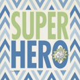 thumbnail image 2 of Marrott, Stephanie 20x20 White Modern Wood Framed Museum Art Print Titled - Playroom Super Hero, 2 of 4