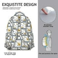 thumbnail image 4 of Excavator and Fire Truck Cartoon Students Backpack Durable Construction Vehicle School Bag, Adjustable Straps for Student’ Outdoor and School Activities, 4 of 5