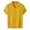 Yellow, variant on ZZHZGZ Fourth of July Linen Button down Men Men's Casual Solid Shirt Short Sleeve Turn-down Collar Shirt 4Th of July Mens White Beach Shirt Xxxl