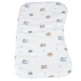 thumbnail image 5 of Almohada de guardería para bebé, algodón puro, estampado de dibujos animados, onda, almohada de lactancia infantil lavable de una sola capa para bebé, niño pequeño, oso de dibujos animados, 5 of 5