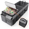 thumbnail image 1 of Organizador de Baúl HOTOR Resistente Plegable con Enfriador 69L+23L Gris, 1 of 2