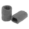 thumbnail image 2 of 2Pcs Basketball Tennis Unisex Sweat Wrist Band Sweatbands Wristbands, gray, 2 of 8