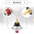 thumbnail image 6 of Unique Bargains Engine Oil Pressure Sensor for Honda Civic 1986-2003 Metal 37240-PD2-003 Black  Silver Tone Brass Tone, 6 of 7