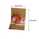 thumbnail image 3 of Tarjeta de felicitación emergente con sobre y diseño de árbol de Navidad con purpurina 3D | Tarjeta navideña con película de neón cortada a láser para niños y adultos | Saludos navideños de invierno, 3 of 6