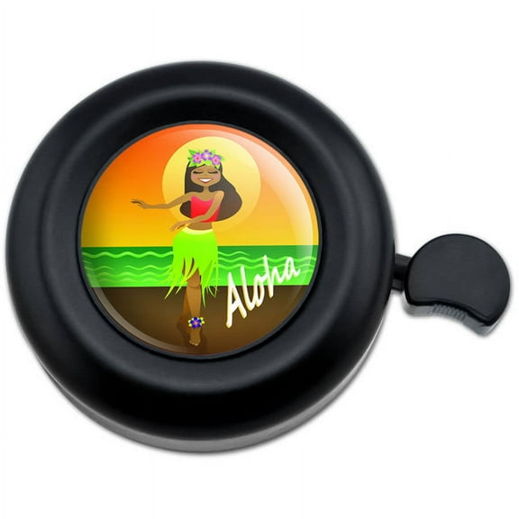 Hula Dancer Hawaii Aloha Bicycle Handlebar Bike Bell