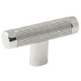 thumbnail image 1 of Amerock A36556 PNSS Esquire knob, Polished Nickel & Stainless Steel - 2.62 in., 1 of 8