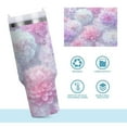 thumbnail image 3 of Simple Modern 30 oz Insulated Stainless Steel Tumbler Double Wall Stainless Steel Tumbler with 2-Way Drinking Cute Pastel Watercolor Floral, 3 of 9