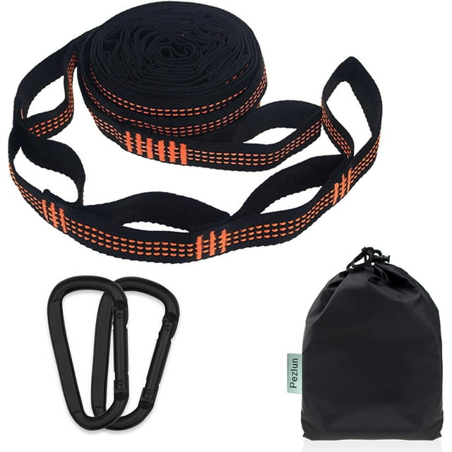 Hammock Tree Straps Tree Swing Straps Kit Best 9.2 FT Holds 1320 LBS 14+1 Adjusting Ring Straps Suitable for All hammocks