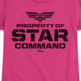 thumbnail image 3 of Lightyear - Property Star Command - Toddler And Youth Girls Short Sleeve Graphic T-Shirt, 3 of 6