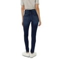 thumbnail image 3 of Kancan Womens Donovan High Rise Super Skinny Denim Jeans (Dark Wash, 5/26), 3 of 3