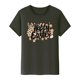 thumbnail image 4 of Mujeres Manga Corta de Verano Tops Pascua Impresa Cuello Redondo, Blusa de Moda Casual para la Primavera, 4 of 5