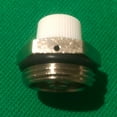 thumbnail image 3 of 2 Pcs BSP Male Thread Nickel Plated Brass Manual Radiator Air Vent Plug Valve, 3 of 6