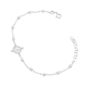 thumbnail image 2 of Pulsera  Xtellar Ajustable Nudo de Bruja con Bolitas Diamantadas en Plata 925 Color Blanco, 2 of 3