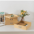 thumbnail image 3 of rative Storage Boxes with Lids, Paper Storage Box Set for Keepsakes, Stationery, Office Organizers, Nesting Boxes, Just the Basics, 3 of 6