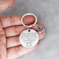 thumbnail image 5 of Creative Fashion Letter Keychain Rose Flower Keyring Charms Lovers Souvenir Car Bag Ornaments Accessories Gift Key Chain, 5 of 5