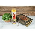 thumbnail image 6 of (2 pack) Prayer Candle St Lazaro Yellow Wax, 8 Inch, 6 of 7