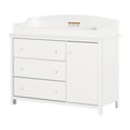 thumbnail image 2 of South Shore Cotton Candy Changing Table with Removable Changing Station, in Pure White, 2 of 17