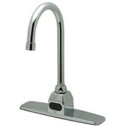 AquaSense® Single Hole Gooseneck Sensor Faucet -1.5 gpm Aerator, Thermostatic Mixing Valve, 8" Wide Cover Plate