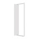 thumbnail image 1 of Estante lateral para lavandería, estante para colgar ropa de baño, estante con abrazadera para gabinete, multiusos blanco Una sola capa, 1 of 9