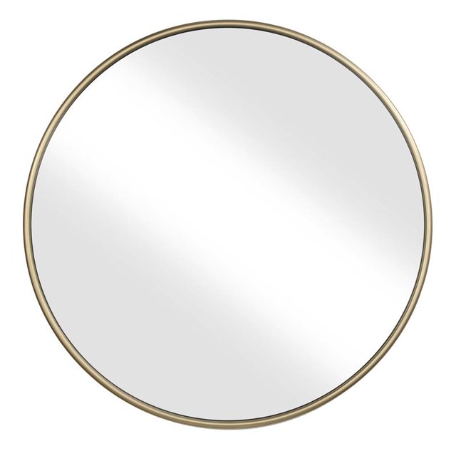 Martin Svensson Home Miroir Mural Rond en Métal Doré de 36 Pouces