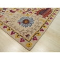 thumbnail image 3 of EORC IE61IV5X8 5 x 8 ft. Hand Tufted Wool Paisley Transitional Floral Rug, Ivory - Rectangle, 3 of 5