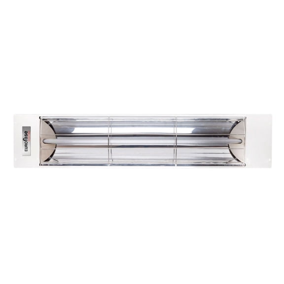 Eurofase Heating - 2000 Watt Single Element 39 Inch Electric Patio Heater-277 Voltage-White Finish-No Fascia Decorative Fascia