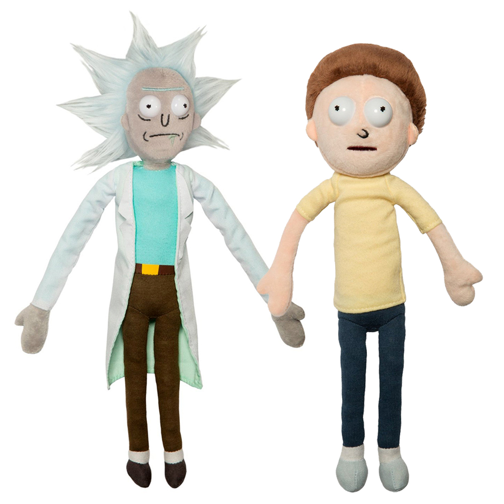 rick and morty plush dolls