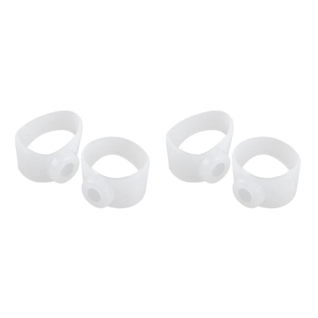Thinsony Premium Silicone Magnetic Toe Rings Soft and Effective Fat Reduction High Elasticity Style A 2Set