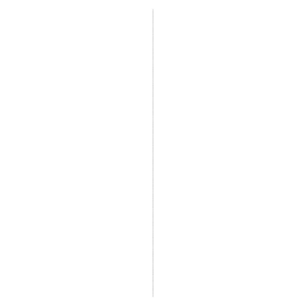 Ekena Millwork 94"H x 1/8"T Midland Adjustable Acrylic Decorative Slat Wall Panel Kit, Silver Mirror (contains 29 Slats + 1 Straight Edge Starter Slat)