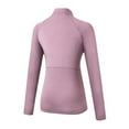 thumbnail image 5 of Summer Tops for Women Long Sleeve High Elasticity Fitted Yoga Running Suit For Fitness And Yoga Thermal V Neck Tops Women Long Sleeve Dress Blouse Undershirt Short Womens Camisole Pink L, 5 of 5