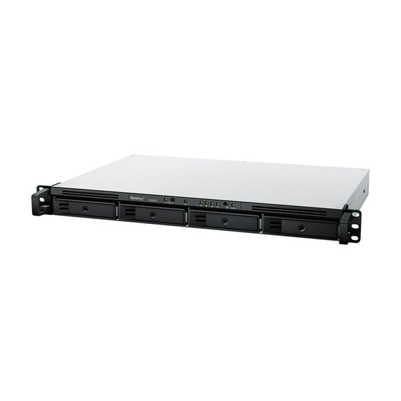 Synology RackStation RS422+ - NAS server - 4 bays - rack-mountable - SATA 6Gb/s - RAID RAID 0, 1, 5, 6, 10, JBOD - RAM 2 GB - Gigabit Ethernet - iSCSI support - 1U
