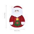 thumbnail image 3 of 2PC Christmas Decorative Tableware Fork Set Christmas Hat Storage Tool, 3 of 3
