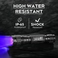TRAHOO365nm UV Flashlight, 10W Single Mode Black Light Flashlight