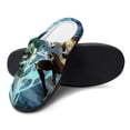 thumbnail image 4 of Genshin Impact Women's Cotton Home Shoes, Trendy Printed Slippers Thick Plush Warm House Slippers 11-12(42-43), 4 of 8