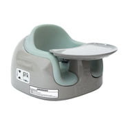Bumbo Toddler Multi Seat 3-in-1 Booster High Chair and Tray, Breige & Agave, 2 Pack
