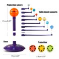 thumbnail image 1 of Kit De Descubrimiento De Ciencia DIY Sistema Solar 3D Modelo Astronómico Seguridad Juguetes Tecnológicos Para Niños ANGGREK Otros, 1 of 8