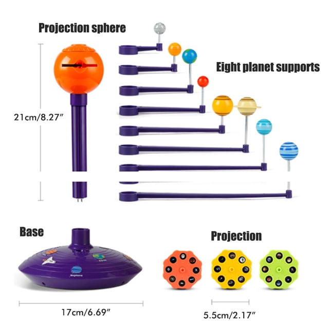 Kit De Descubrimiento De Ciencia DIY Sistema Solar 3D Modelo Astronómico Seguridad Juguetes Tecnológicos Para Niños ANGGREK Otros