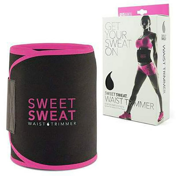 Sports Research Sweet Sweat Premium Waist Trimmer For Men And Women Waist  Trimmer Belt Sweat Band Wrap 