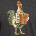 thumbnail image 3 of CafePress - Accordian Chicken Dark T Shirt - Men's Classic Graphic Cotton T-Shirt, 3 of 4