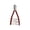 3 springs-Red, variant on Tennis Racket String Machine Hand Pulled Starting Clamp 3/4 Spring Clamping Tool for Racquet Squash Badminton Racket