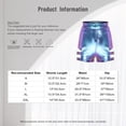 thumbnail image 5 of Zaldita Women's Metallic Shorts Yoga Shiny Sparkly Cutout with Metal Buckles Hot Short Pants Silver L, 5 of 5