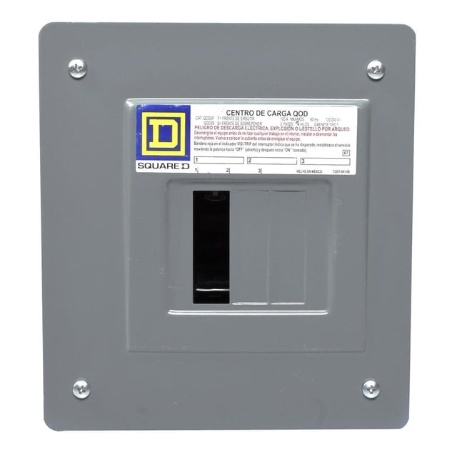 Centro De Carga Square D 3 Polos 100 A Metal